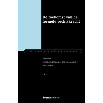 De toekomst van de formele rechtskracht (Paperback) bij Singel 344