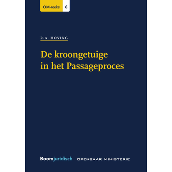 De kroongetuige in het Passageproces (Paperback) bij Singel 344