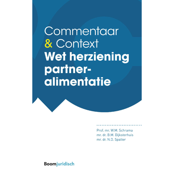 Wet herziening partneralimentatie (Hardback) bij Singel 344