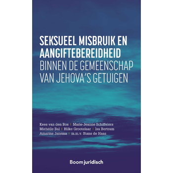 Seksueel misbruik en aangiftebereidheid binnen de gemeenschap van Jehova’s getuigen (Paperback) bij Singel 344
