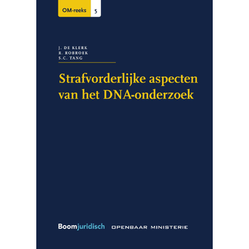 Strafvorderlijke aspecten van het DNA-onderzoek (Paperback) bij Singel 344
