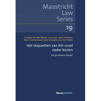 Het stopzetten van KEI-civiel nader bezien (Paperback) bij Singel 344