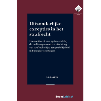 Uitzonderlijke excepties in het strafrecht (Paperback) bij Singel 344
