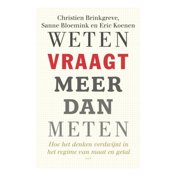 Weten vraagt meer dan meten (Paperback) bij Singel 344