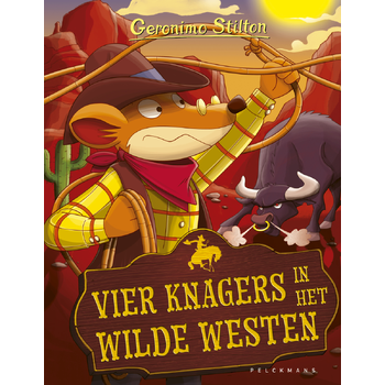 Vier knagers in het Wilde Westen (Hardback) bij Singel 344