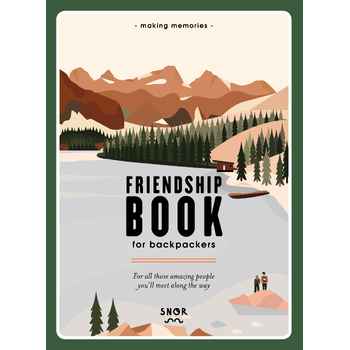 Friendship book for Backpackers (Paperback) bij Singel 344