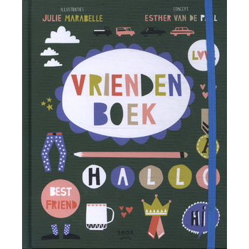 Vriendenboek Snor (Hardback) bij Singel 344