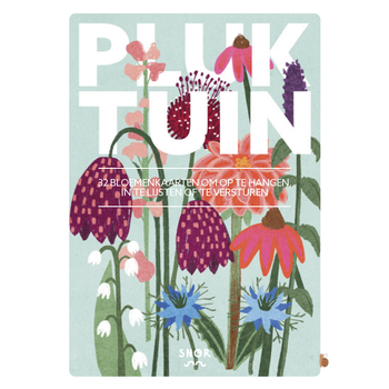 Pluktuin, 32 bloemenkaarten bij Singel 344