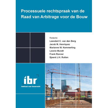 Processuele rechtspraak van de raad van arbitrage voor de bouw (Paperback) bij Singel 344