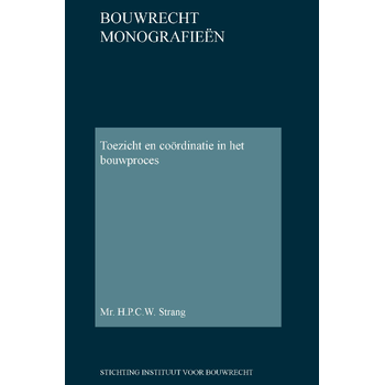 Toezicht en coördinatie in het bouwproces (Hardback) bij Singel 344