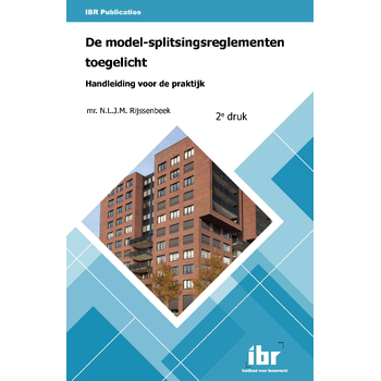 De model-splitsingsreglementen toegelicht (Paperback) bij Singel 344