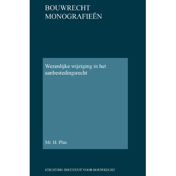 Wezenlijke wijziging in het aanbestedingsrecht (Hardback) bij Singel 344