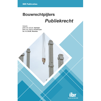 Bouwrechtpijlers Publiekrecht (Paperback) bij Singel 344