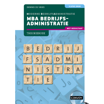 MBA Bedrijfsadministratie met resultaat (Paperback) bij Singel 344