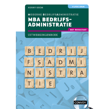 MBA Bedrijfsadministratie met resultaat (Paperback) bij Singel 344