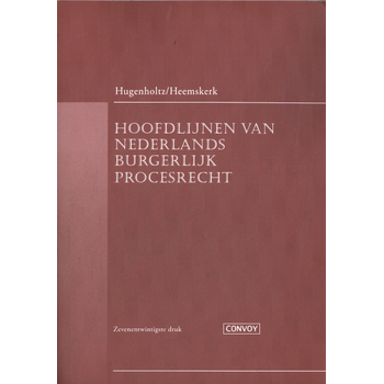 Hoofdlijnen van Nederlands burgerlijk procesrecht (Paperback) bij Singel 344
