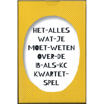 Het alles wat je moet weten over de IB als KC kwartetspel bij Singel 344