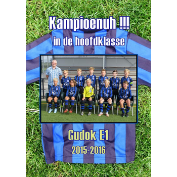 Gudok E1 2015-2016 Kampioenuh !!! in de hoofdklasse (Paperback) bij Singel 344