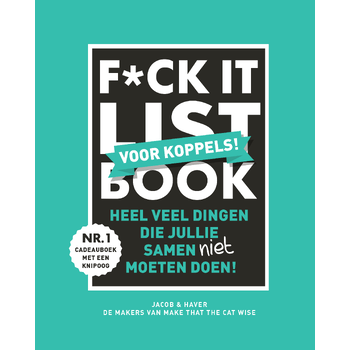 F*CK-it list book voor koppels (Hardback) bij Singel 344