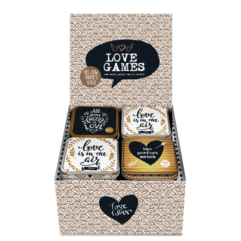 Display Love games - 2 x 6 ex bij Singel 344
