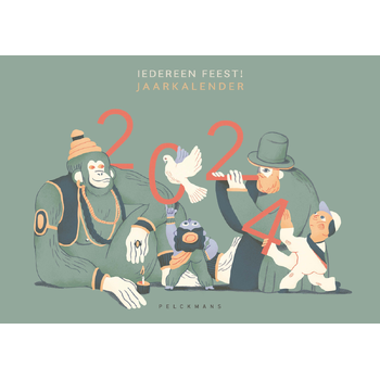 Iedereen feest 2024 - kalender (Loose-leaf) bij Singel 344