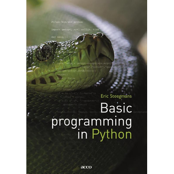 Basic programming in Python (Paperback) bij Singel 344