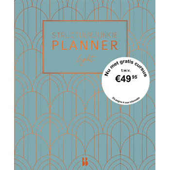 Structuurjunkie planner light (Paperback) bij Singel 344