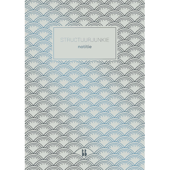 Structuurjunkie notitieboek (grijs) (Paperback) bij Singel 344