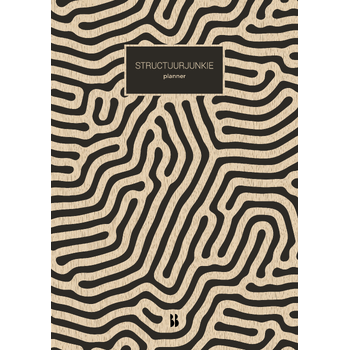 Structuurjunkie Planner (A4) - wood (Hardback) bij Singel 344