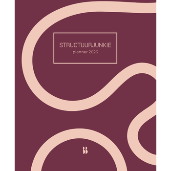 Structuurjunkie-planner | 2026 (Paperback) bij Singel 344