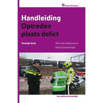 Handleiding Optreden plaats delict (Paperback) bij Singel 344