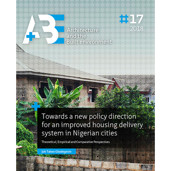 Towards a new policy direction for an improved housing delivery system in Nigerian cities (Paperback) bij Singel 344
