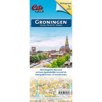 Citoplan stadsplattegrond Groningen bij Singel 344