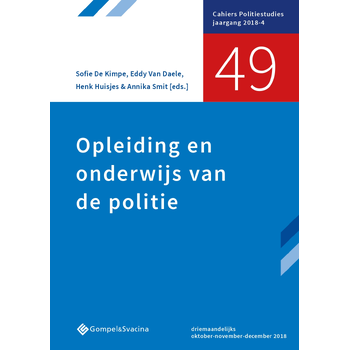 Opleiding en onderwijs van de politie (Paperback) bij Singel 344