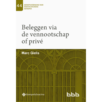44-Beleggen via de vennootschap of privé (Paperback) bij Singel 344