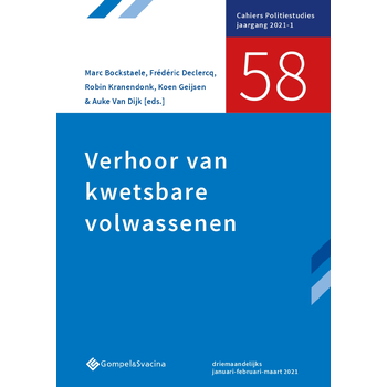 Verhoor van kwetsbare volwassenen (Paperback) bij Singel 344
