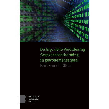 De Algemene Verordening Gegevensbescherming in gewonemensentaal (Paperback) bij Singel 344