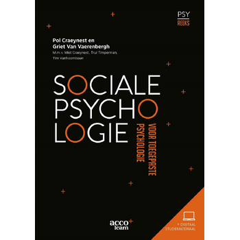 Sociale Psychologie voor toegepaste psychologie (Paperback) bij Singel 344