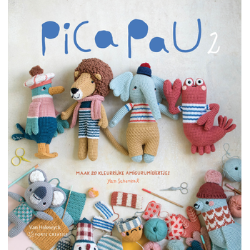 Maak 20 kleurrijke amigurumidiertjes (Paperback) bij Singel 344