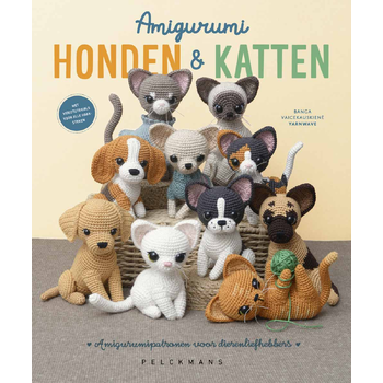 Amigurumi honden en katten (Paperback) bij Singel 344