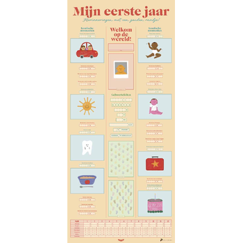 Poster Mijn eerste jaar bij Singel 344
