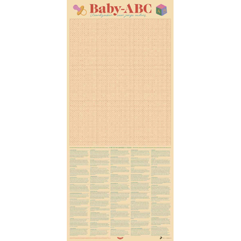 Poster - Het baby-ABC bij Singel 344