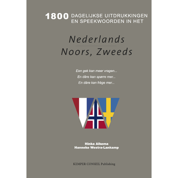 1800 Dagelijkse uitdrukkingen in het Nederlands Noors Zweeds (Paperback) bij Singel 344