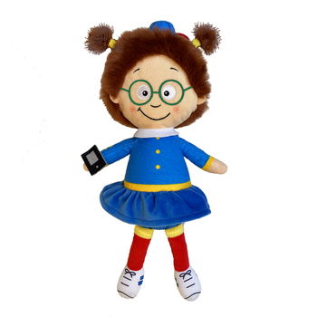 Spiekpietje Anna (meisje bril bruin piekjeshaar) bij Singel 344