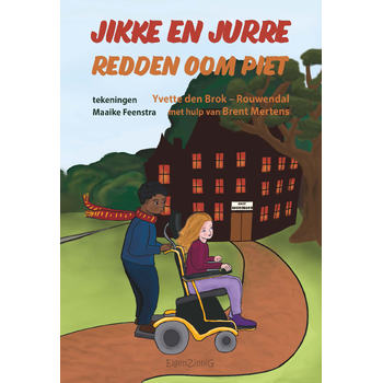 Jikke en Jurre redden oom Piet (Paperback) van Yvette Brok-Rouwendal