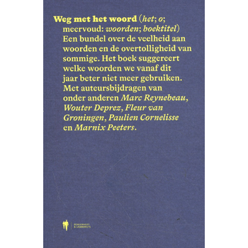 Weg met het woord (Paperback) bij Singel 344