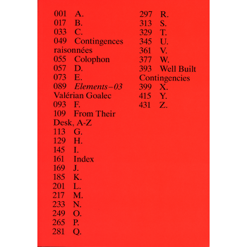 Elements - 03, From their desk (Hardback) bij Singel 344