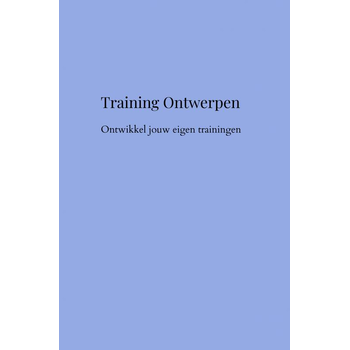 Training Ontwerpen (Paperback) bij Singel 344