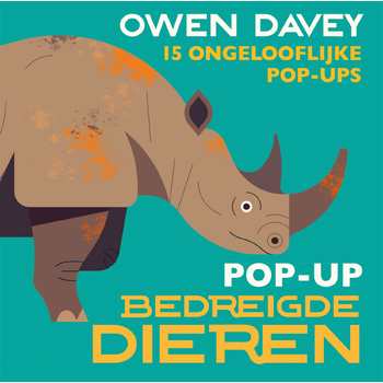 Pop-up bedreigde dieren (Hardback) van Owen Davey