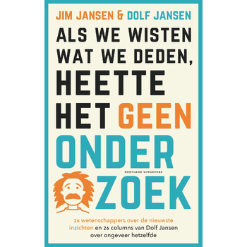 Als we wisten wat we deden, heette het geen onderzoek (Hardback) bij Singel 344